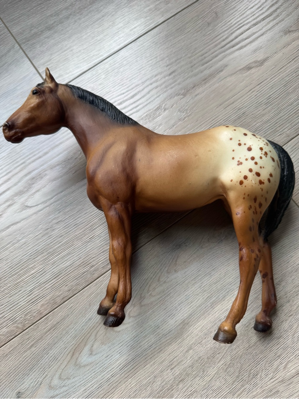 Breyer Vintage Quarter Horse Yearling Sandy Bay Appaloosa Chalky Breyer